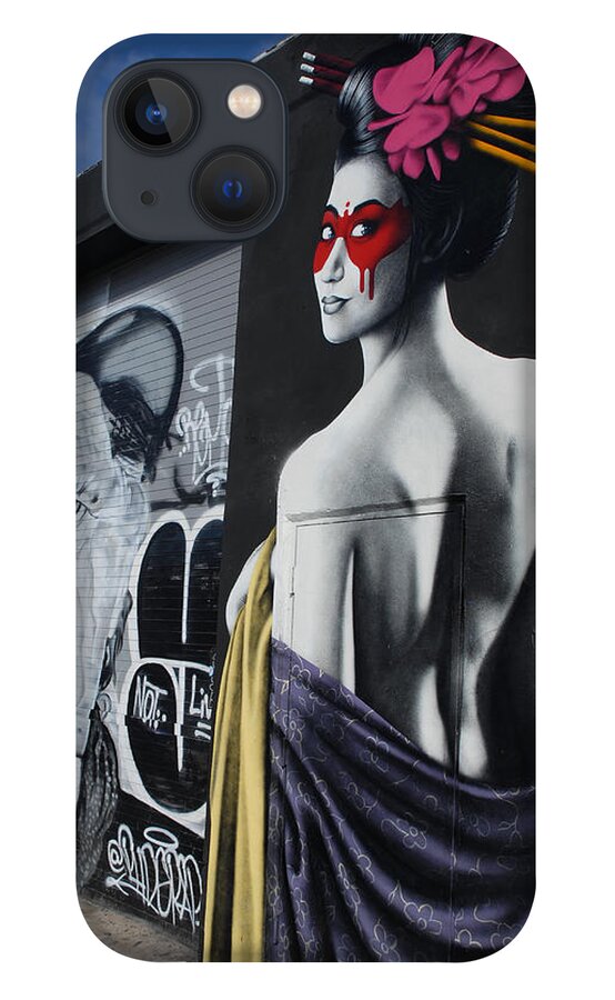 Graffiti iPhone 13 Case featuring the photograph Wynwood District - Street Art, Miami, Florida by Earth And Spirit