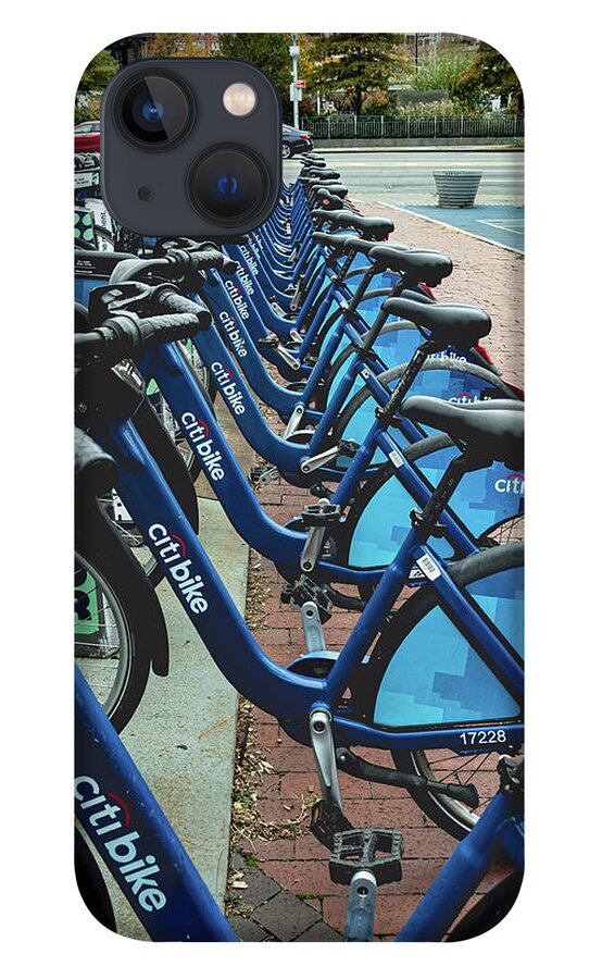 New York City iPhone 13 Case featuring the photograph Yikes Bikes by Leslie Struxness