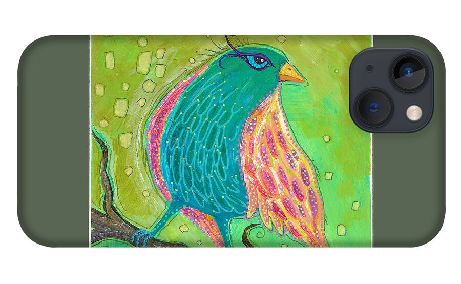 Bird Painting iPhone 13 Case featuring the painting You Are My Wings by Tanielle Childers