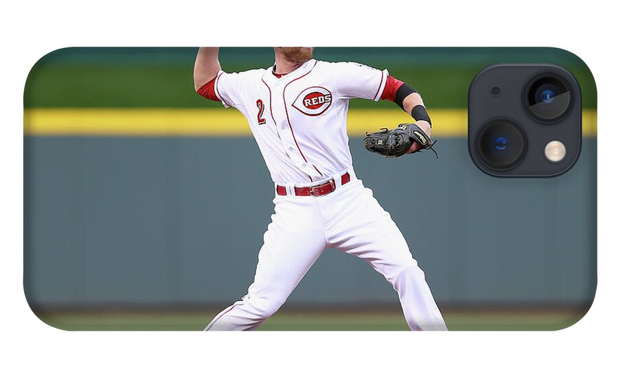 Great American Ball Park iPhone 13 Case featuring the photograph Zack Cozart by Andy Lyons