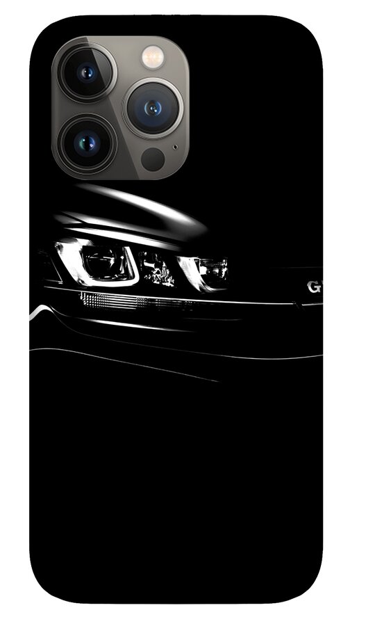 Gti - Front Black iPhone 13 Pro Case by Hotte Hue - Fine Art America