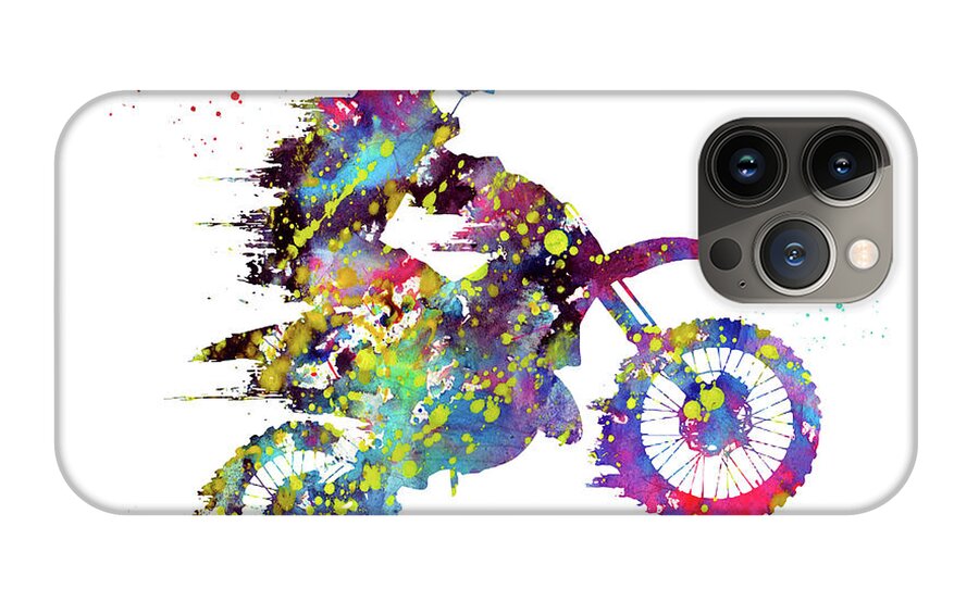 Motocross Dirt Bike x #1 iPhone 13 Pro Max Case by Erzebet S - Fine Art  America