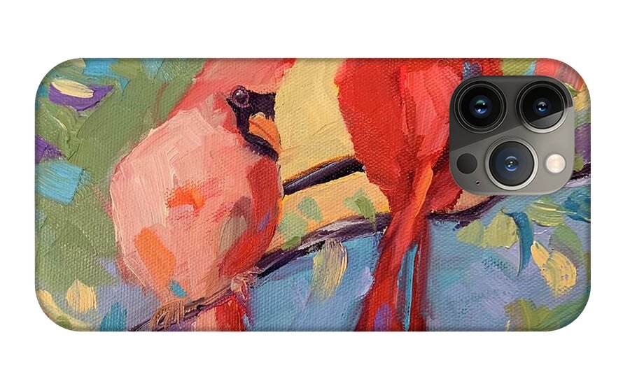 Cardinal Love iPhone 13 Pro Max Case by Donna Heil - Pixels