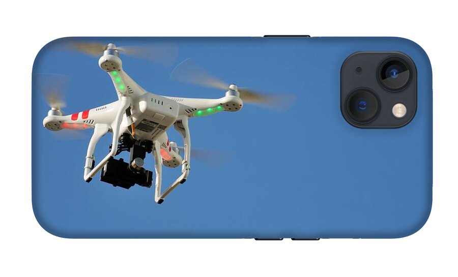 DJI Phantom 2 Quadcopter drone and gopro 13 Tough Case by Bradford Martin - Bradford Martin - Artist Website