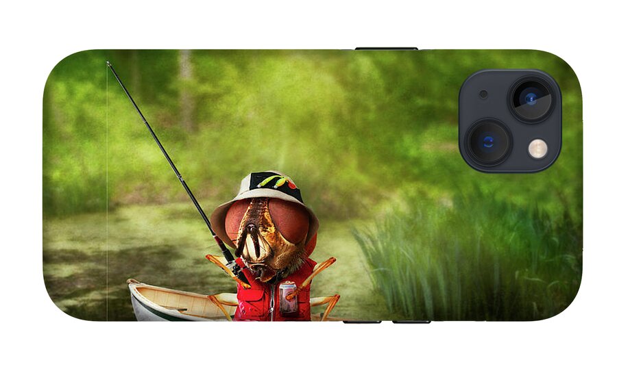 Animal - Fly - Fly fishing iPhone 13 Tough Case by Mike Savad