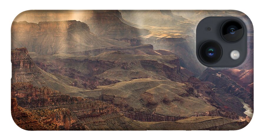 South Rim Grand Canyon iPhone 14 Case featuring the photograph Agwatheg Inya'a by Chuck Jason