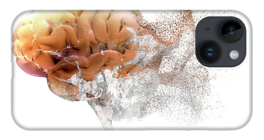 Nobody iPhone Case featuring the photograph Brain Disease by Christian Darkin