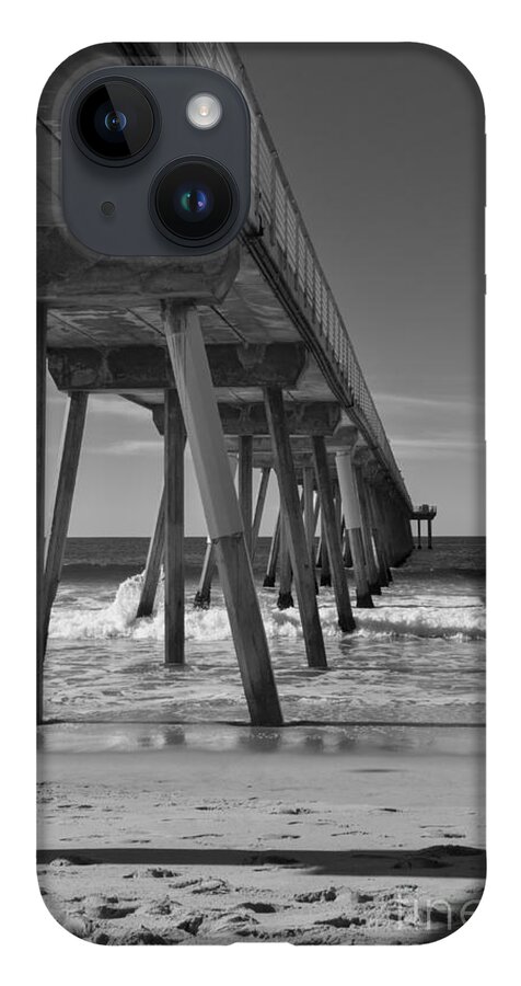 Hermosa Beach Pier iPhone 14 Case featuring the photograph Hermosa Beach Pier #2 by Ana V Ramirez