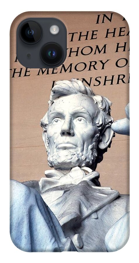 Washington iPhone 14 Case featuring the photograph Lincoln Memorial by Kenny Glover