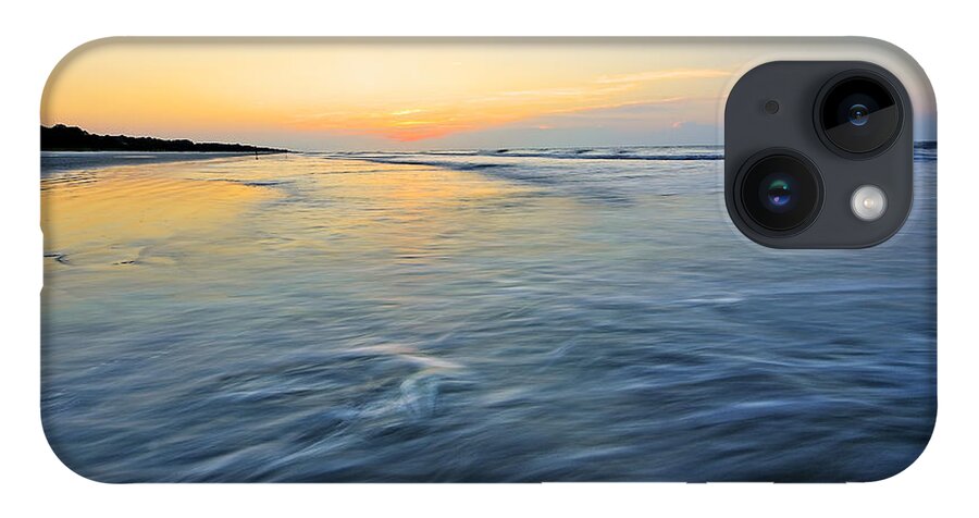 Atlantic Ocean iPhone Case featuring the photograph Sunrise on Hilton Head Island by Peter Lakomy