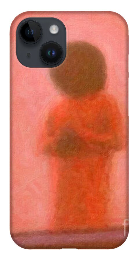 Swami iPhone 14 Case featuring the digital art Swami by Tim Gainey