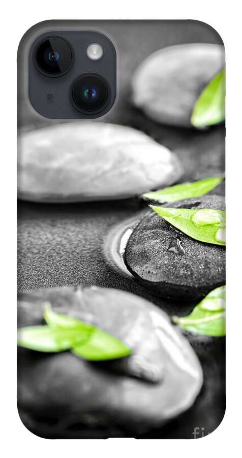 Stone iPhone 14 Case featuring the photograph Zen stones 1 by Elena Elisseeva