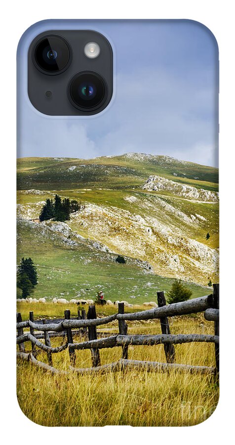 Fence iPhone Case featuring the photograph Landscape by Jelena Jovanovic