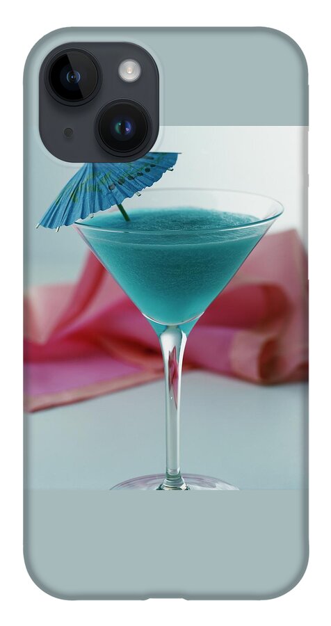 A Blue Hawaiian Cocktail iPhone Case