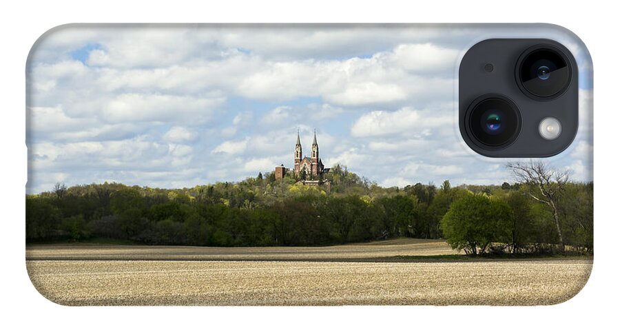 Holy Hill iPhone Case featuring the photograph a path to Holy Hill by Dan Hefle