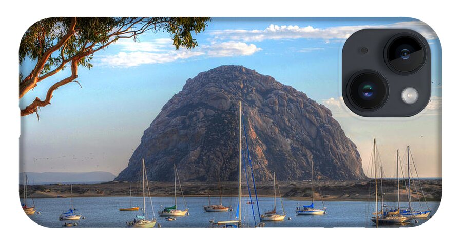 Bay View iPhone 14 Case featuring the photograph A Pleasant Day in Morro Bay by Mathias 