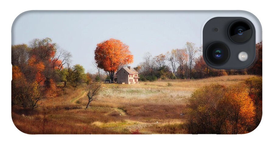Landscape iPhone 14 Case featuring the photograph A Walk In the Meadow by Trina Ansel
