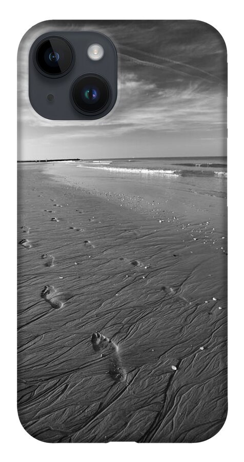 Beach iPhone 14 Case featuring the photograph A Walk on the Beach by Brad Brizek