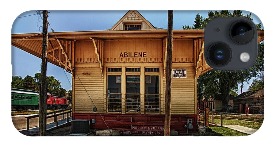 Abilene iPhone 14 Case featuring the photograph Abilene Station by Mary Jo Allen