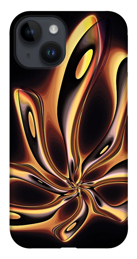 Vic Eberly iPhone Case featuring the digital art Aglow by Vic Eberly