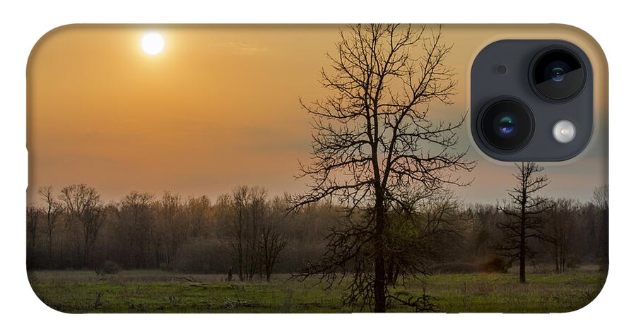 Landscape iPhone Case featuring the photograph Aided By Fire by Dan Hefle