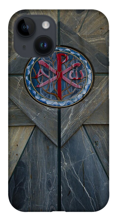 Jesus iPhone 14 Case featuring the photograph Alpha and Omega Chi Rho by David Morefield
