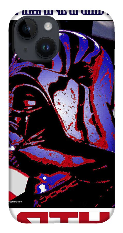 Dale Loos iPhone Case featuring the digital art American Sith by Dale Loos Jr