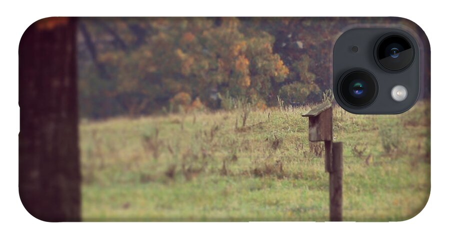 Autumn iPhone Case featuring the photograph Autumn Birdhouse by Kerri Farley