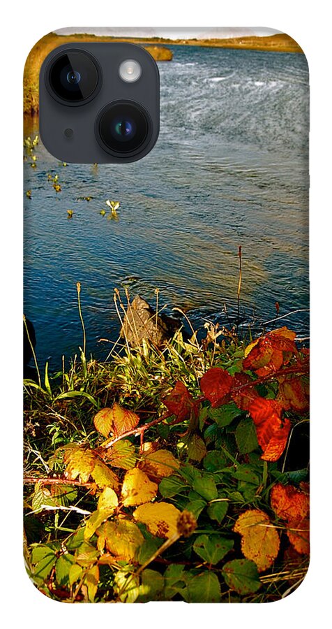 Autumn River iPhone 14 Case featuring the photograph Autumn River by HweeYen Ong