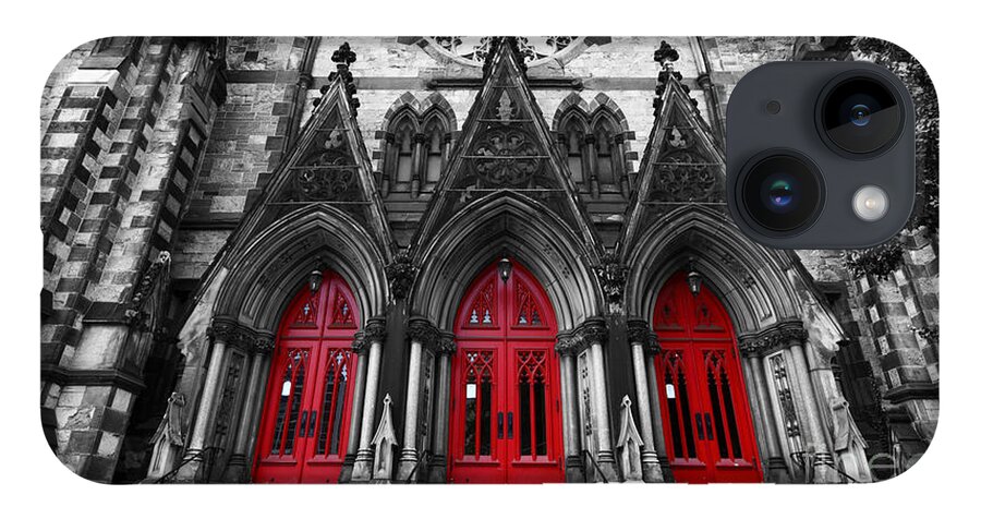 Baltimore iPhone 14 Case featuring the photograph Baltimore Mount Vernon United Methodist Church by James Brunker