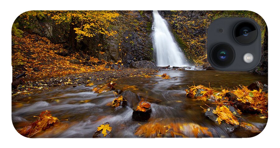 Fall iPhone 14 Case featuring the photograph Barking Dog Falls by Darren White