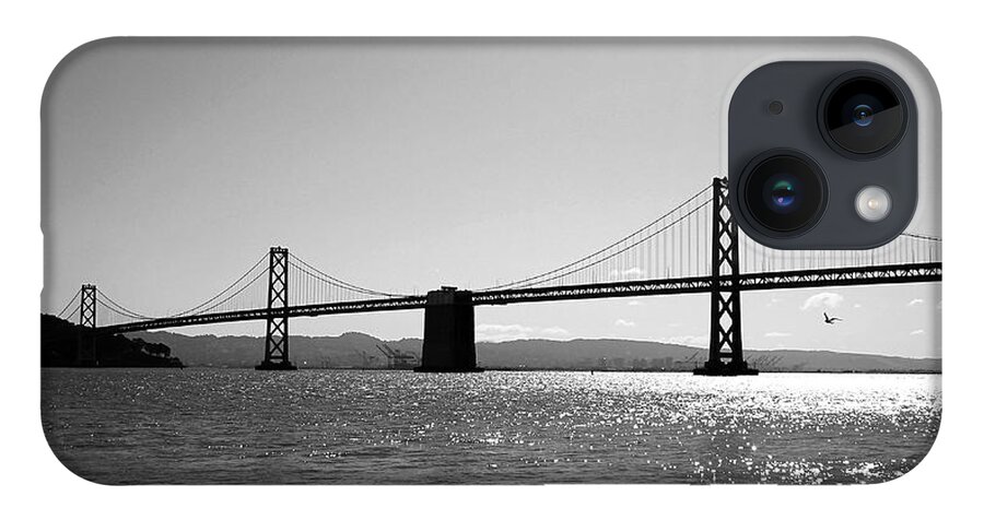 Bay Bridge iPhone 14 Case featuring the photograph Bay Bridge by Rona Black