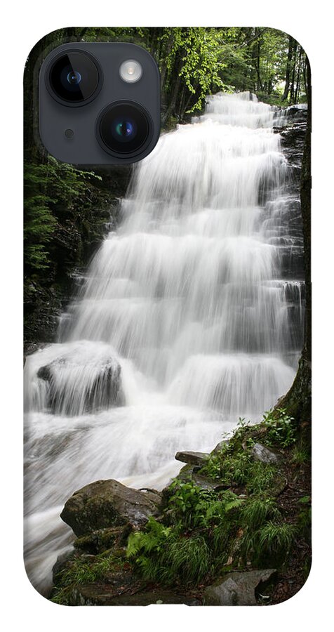 Waterfall iPhone 14 Case featuring the photograph Bear Creek Falls by Steve Parr