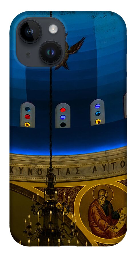1948 iPhone 14 Case featuring the photograph Beautiful Above at St Sophia by Ed Gleichman