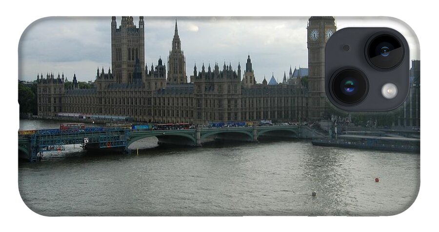 Houses Of Parliament iPhone 14 Case featuring the photograph Beauty In Silhouette by Denise Railey