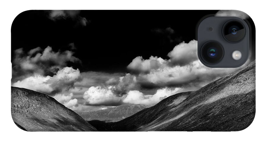 Silent Valley iPhone 14 Case featuring the photograph Ben Crom 1 by Nigel R Bell