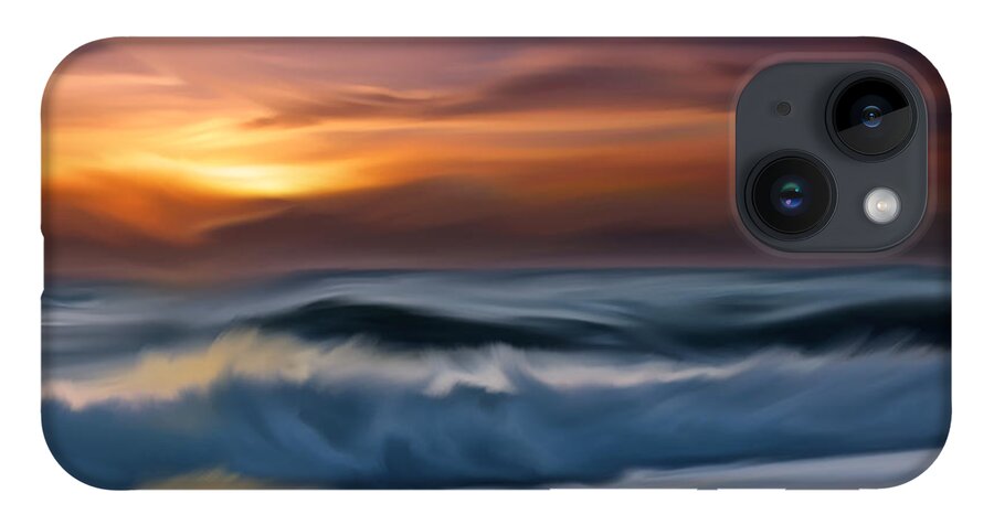 Beach iPhone Case featuring the digital art Beyond Beyond by Vincent Franco