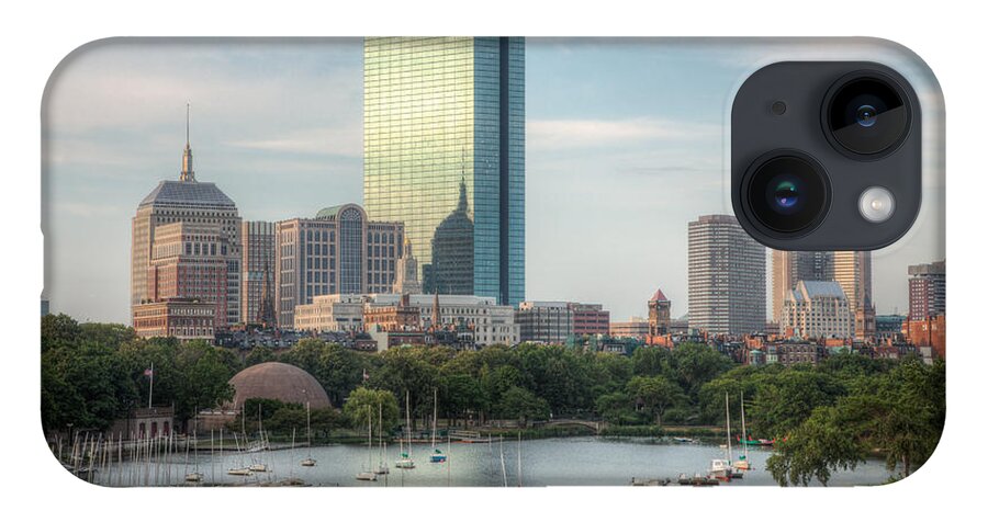 Clarence Holmes iPhone 14 Case featuring the photograph Boston Skyline I by Clarence Holmes