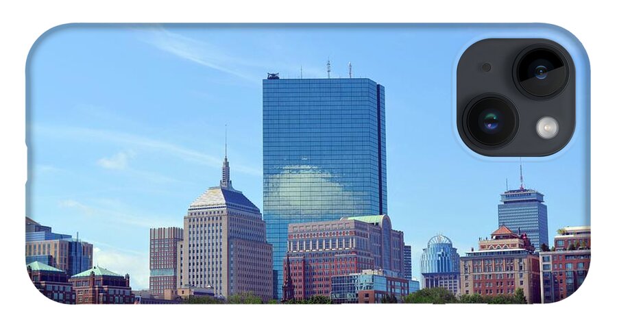 Boston iPhone 14 Case featuring the photograph Boston Skyline by Tammie Miller