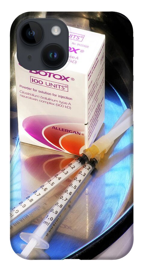 Botox iPhone 14 Case featuring the photograph Botox Cosmetic Drug by Saturn Stills/science Photo Library