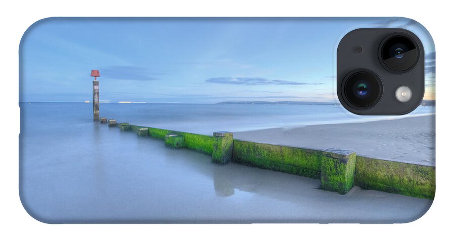 Yhun Suarez iPhone Case featuring the photograph Bournemouth Beach Sunset by Yhun Suarez