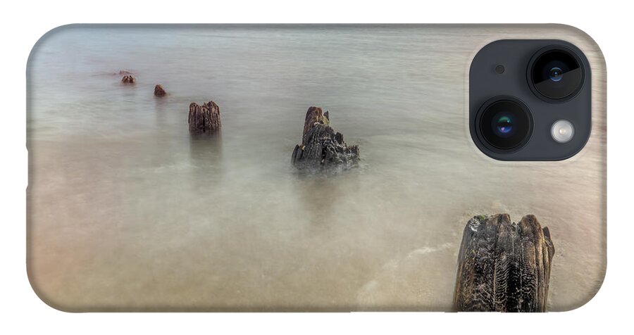 Lake Michigan iPhone Case featuring the photograph Breakwater by Peter Lakomy