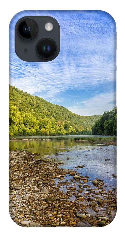 Sunset iPhone 14 Case featuring the photograph Buffalo River Details by Bill and Linda Tiepelman