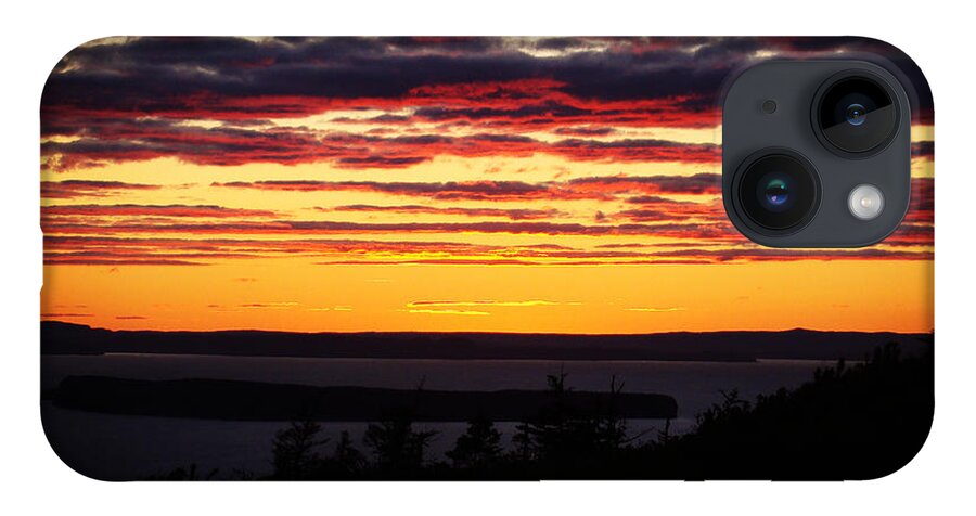Sky iPhone 14 Case featuring the photograph Burning by Zinvolle Art