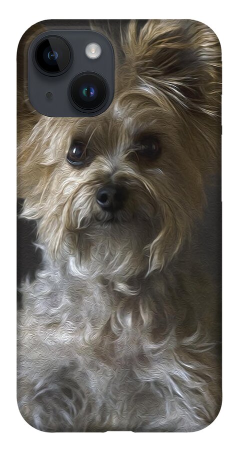 Dog Portrait iPhone 14 Case featuring the photograph Buster by Irina ArchAngelSkaya