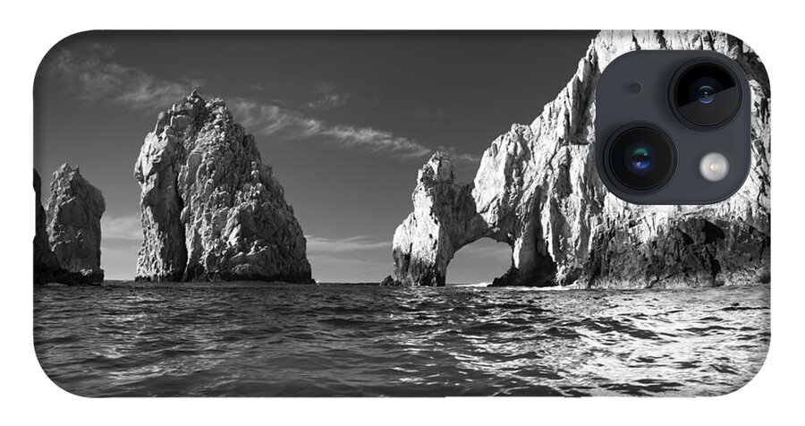 Los Cabos iPhone Case featuring the photograph Cabo in Black and White by Sebastian Musial