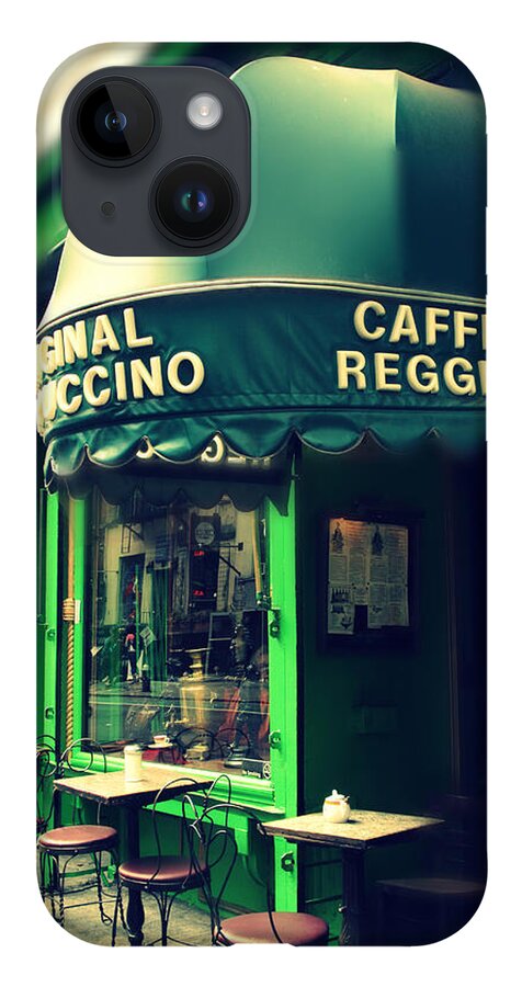 Cafe iPhone 14 Case featuring the photograph Caffe Reggio by Jessica Jenney