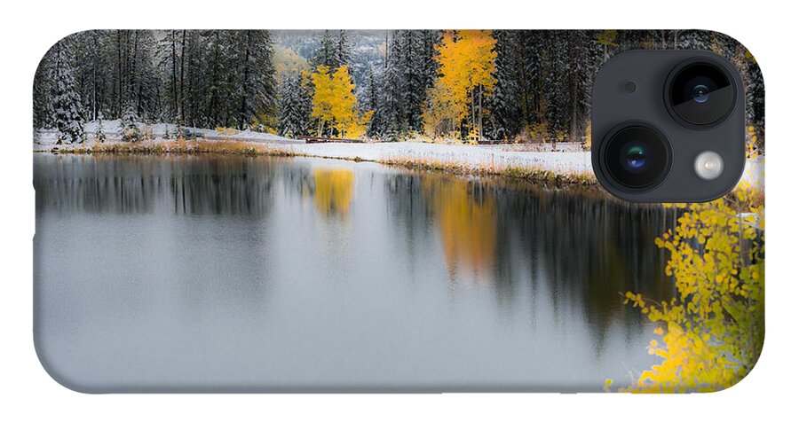 Pond iPhone 14 Case featuring the photograph Calm by Chuck Jason