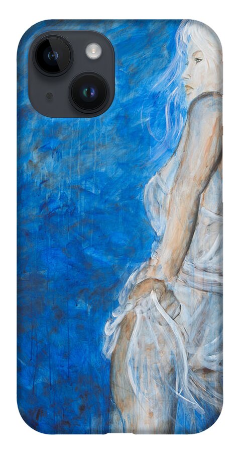 Dance iPhone 14 Case featuring the painting Can't Stop The Party by Nik Helbig