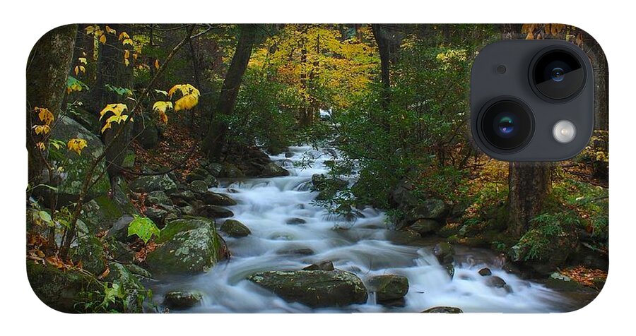 Art Prints iPhone 14 Case featuring the photograph Cascades on the Motor Nature Trail by Nunweiler Photography